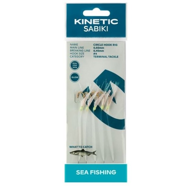 Kinetic Sabiki Circle Hook Rig